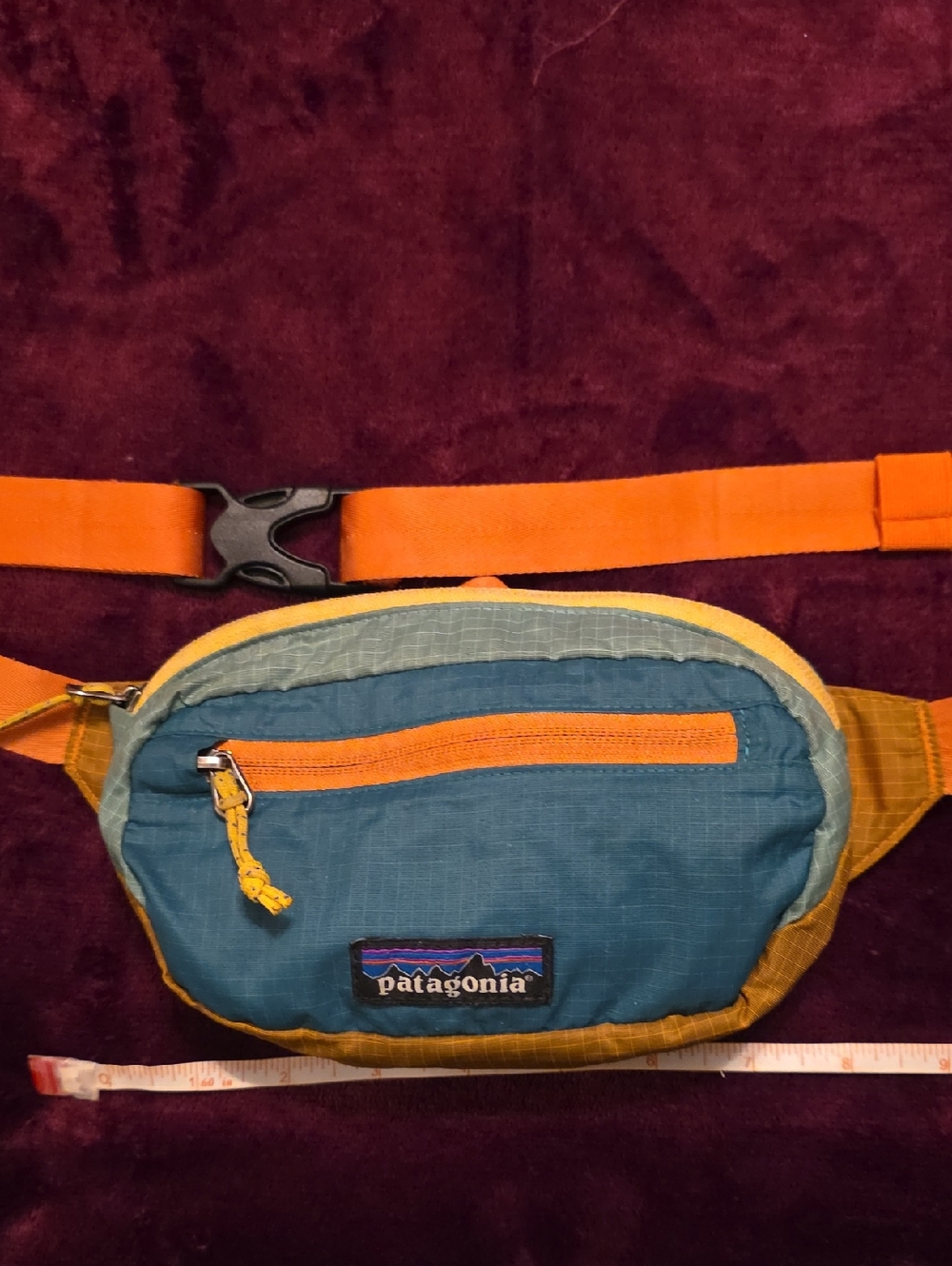 Patagonia Ultralight Black Hole Hip Pack Belt Bag Crossbody 1L Packable PERFECT